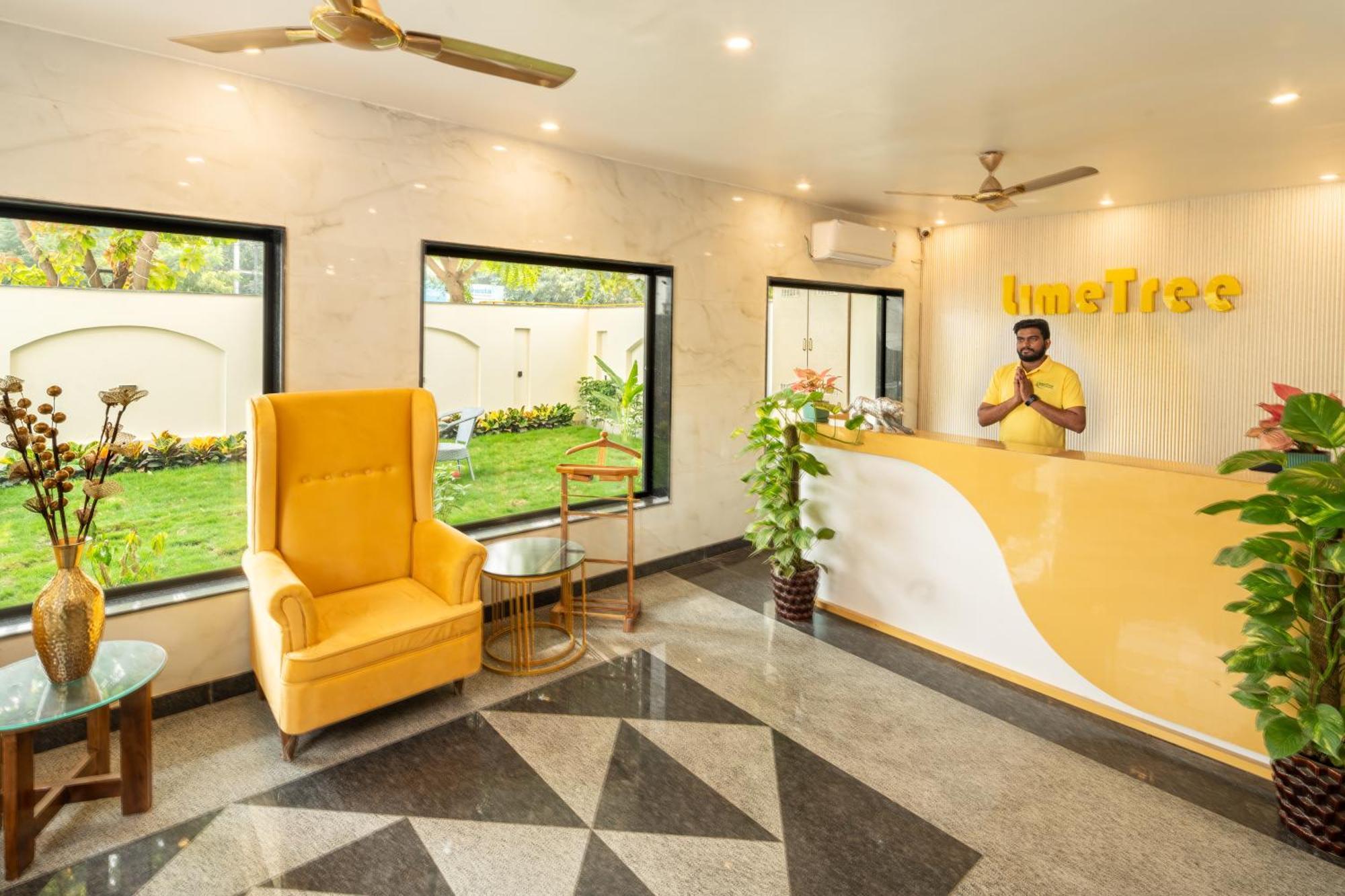 Lime Tree Hotel & One Bhk Serviced Apartment Noida - Sector 50 Metro Exterior foto